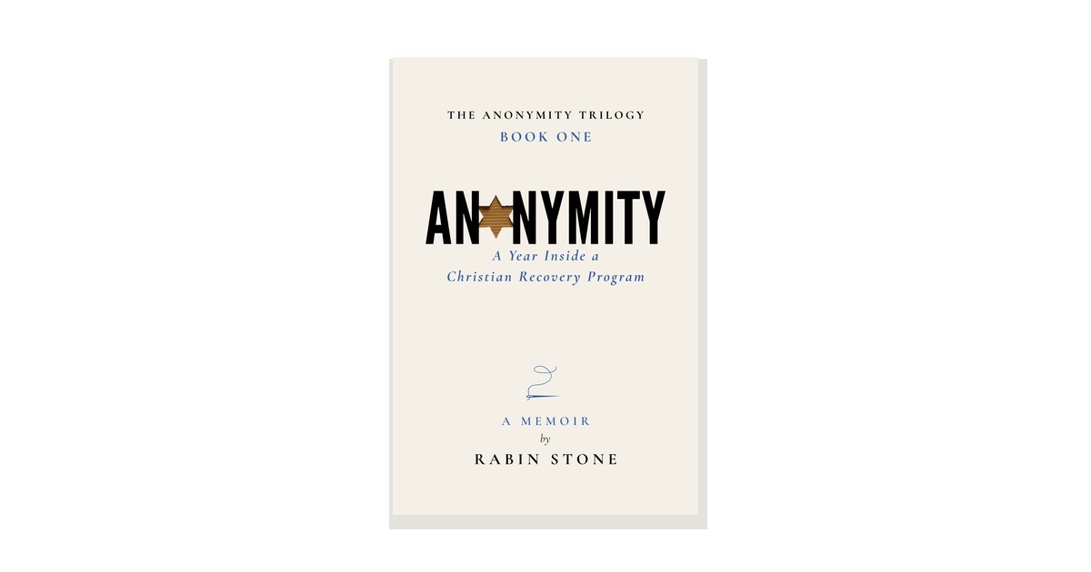 Promotional banner for Anonymity by Rabin Stone.
